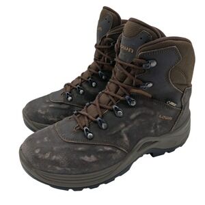 Lowa Nabucco GTX Boots Mens Size 7.5 Brown Gore Tex Winter Hiking Trail Outdoor
